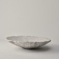 L1018-WHITE-VOLCANIC-GLAZED-LARGE-HEAVY-BOWL